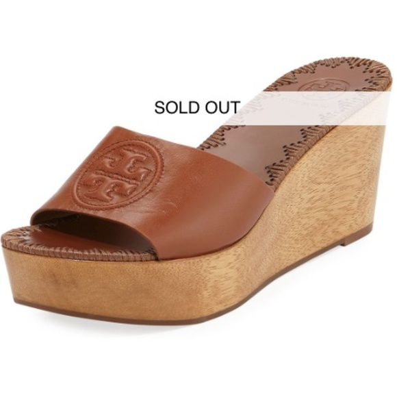 Tory Burch Patty Wedge Slide 7.5 - Picture 1 of 7